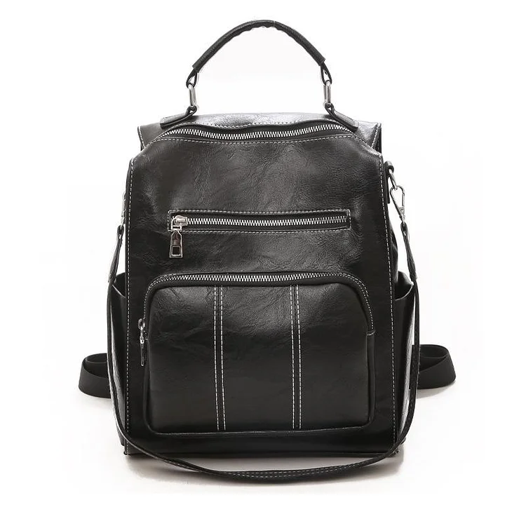 Ellis Vegan Leather Backpack