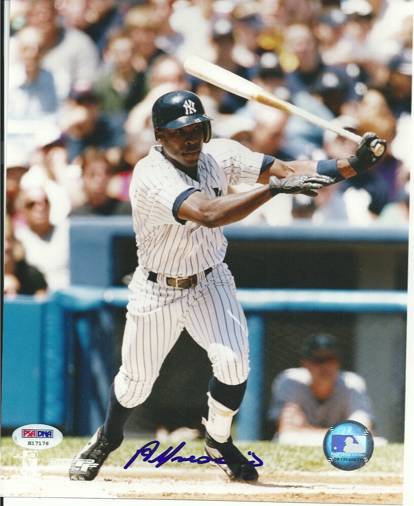 ALFONSO SORIANO (NY Yankees) signed 8x10 Photo Poster painting with PSA/DNA COA