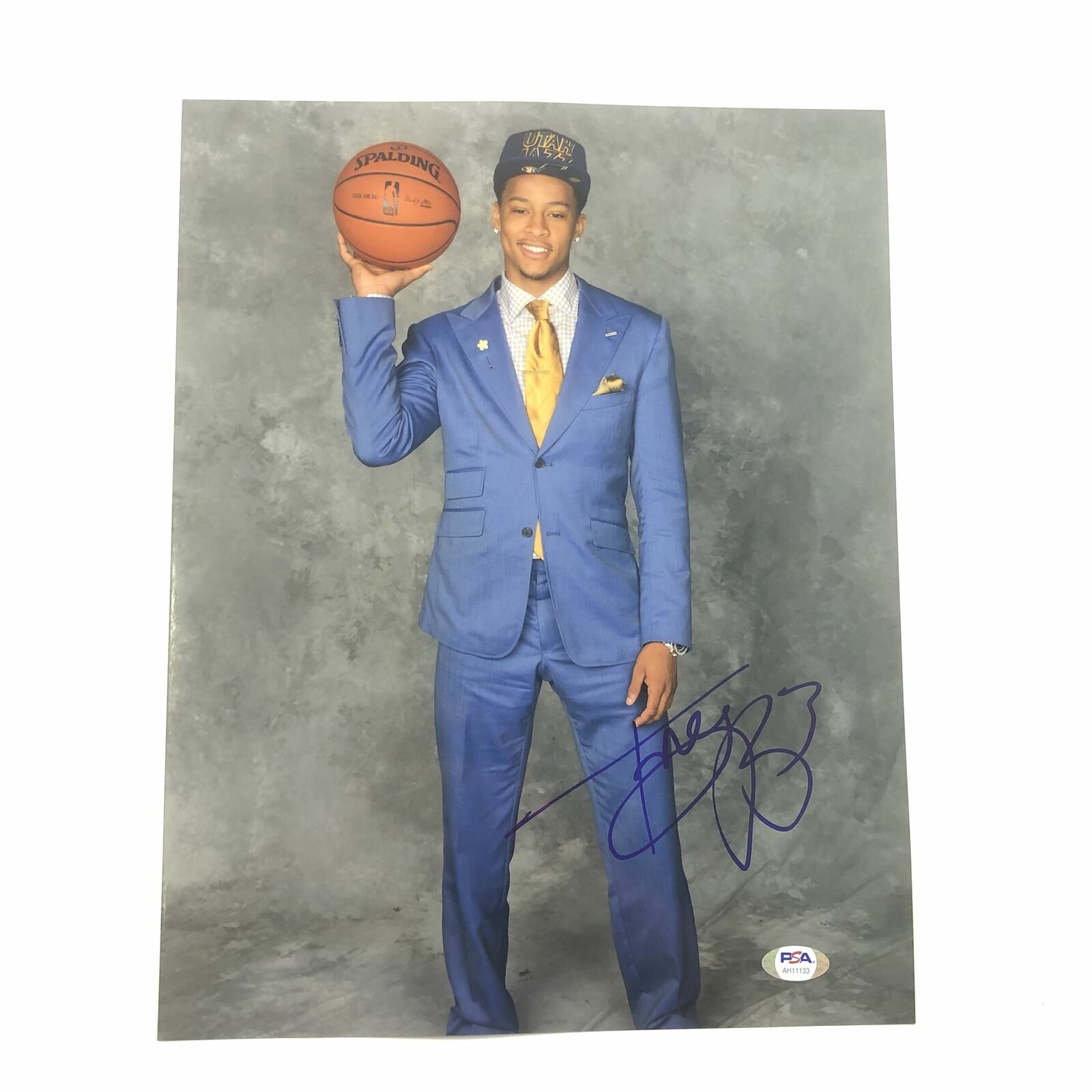 Trey Burke signed 11x14 Photo Poster painting PSA/DNA Michigan Jazz 76ers Autographed