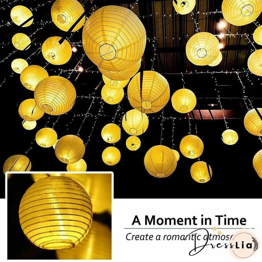 50/60 LED Patio Solar Garland Fairy Light Outdoor Lantern Ball Solar Led String Fairy Light Home, Party & Wedding Decorations