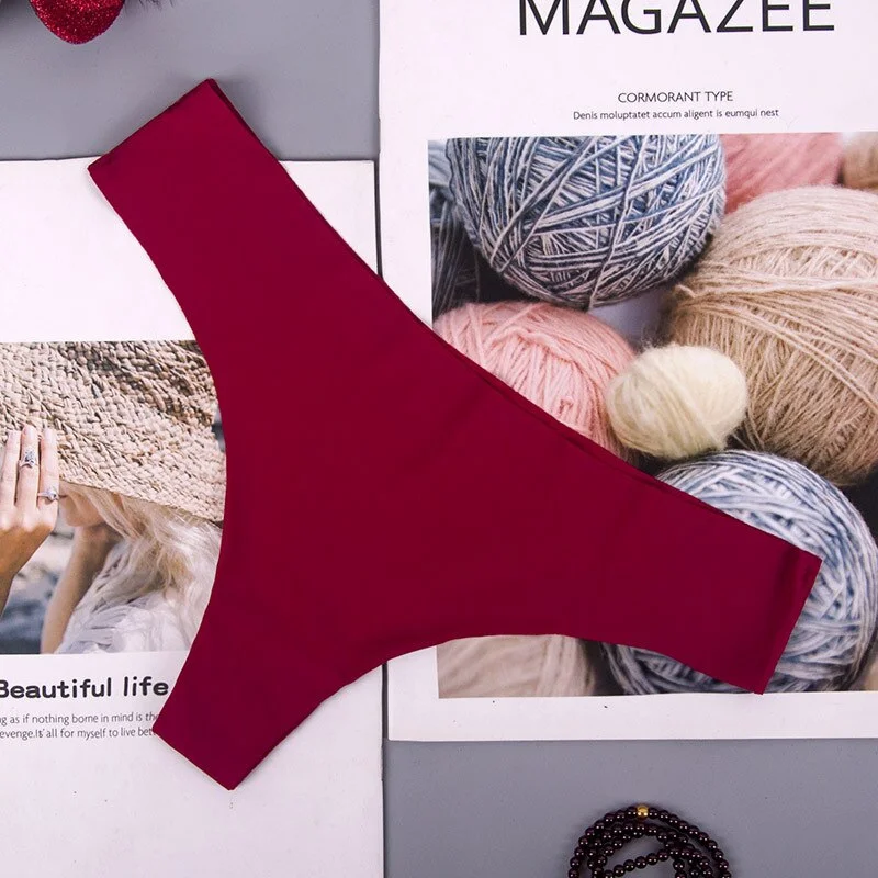 Sexy thong G string seamless underwear ladies underwear Tan a shorts low waist underwear underwear intimate 1 piece