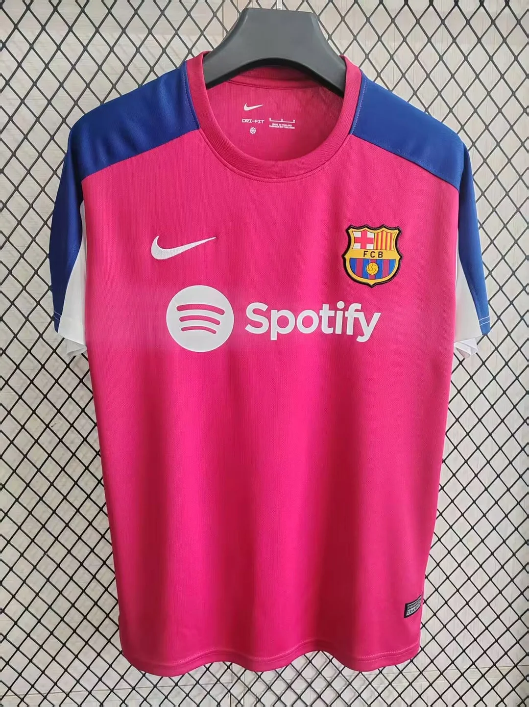 2025/26 Barcelona Training clothes Pink Football Jersey