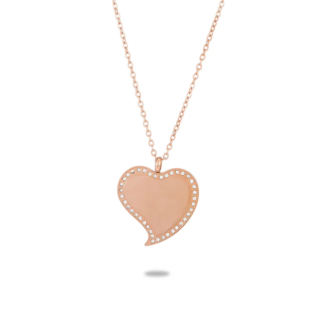Rose Gold Titanium Steel Pendant