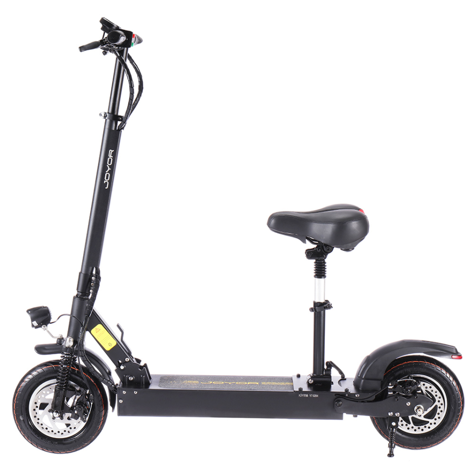 JOYOR Y1 Electric Scooter 36V 8Ah Battery, 350W Motor 35km/h Max Speed with Seat Black