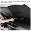 Car Windshield Sun Shade Foldable Umbrella UV Protection 55x31in