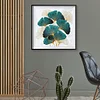 （No Printed Canvas）Ginkgo Biloba-11CT Counted Cross Stitch-50*50cm