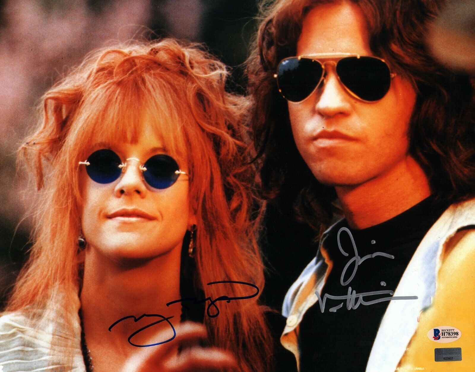 MEG RYAN & VAL KILMER Signed The DOORS