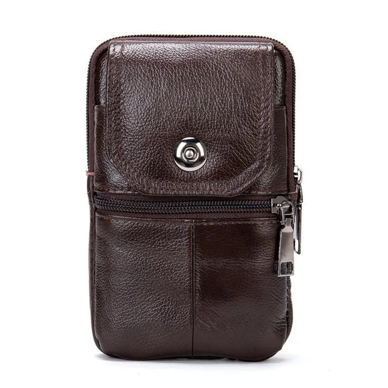 Mens Outdoor Vintage Durable Casual Belt Bags