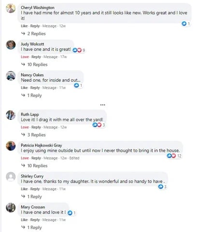 fb comment garden trend