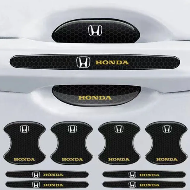 Car Door Bowl Handle Reflective Stickers Anti-scratch PaintPrism Protective Film【8PCS】