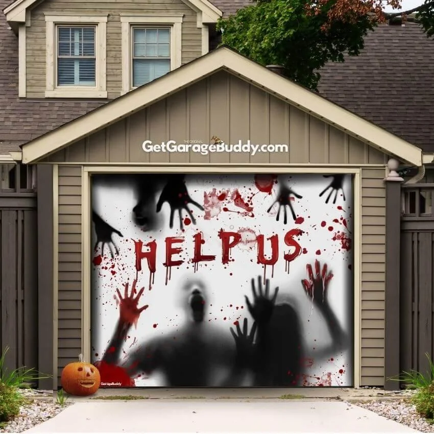 GarageBuddy Halloween Garage Door Covers