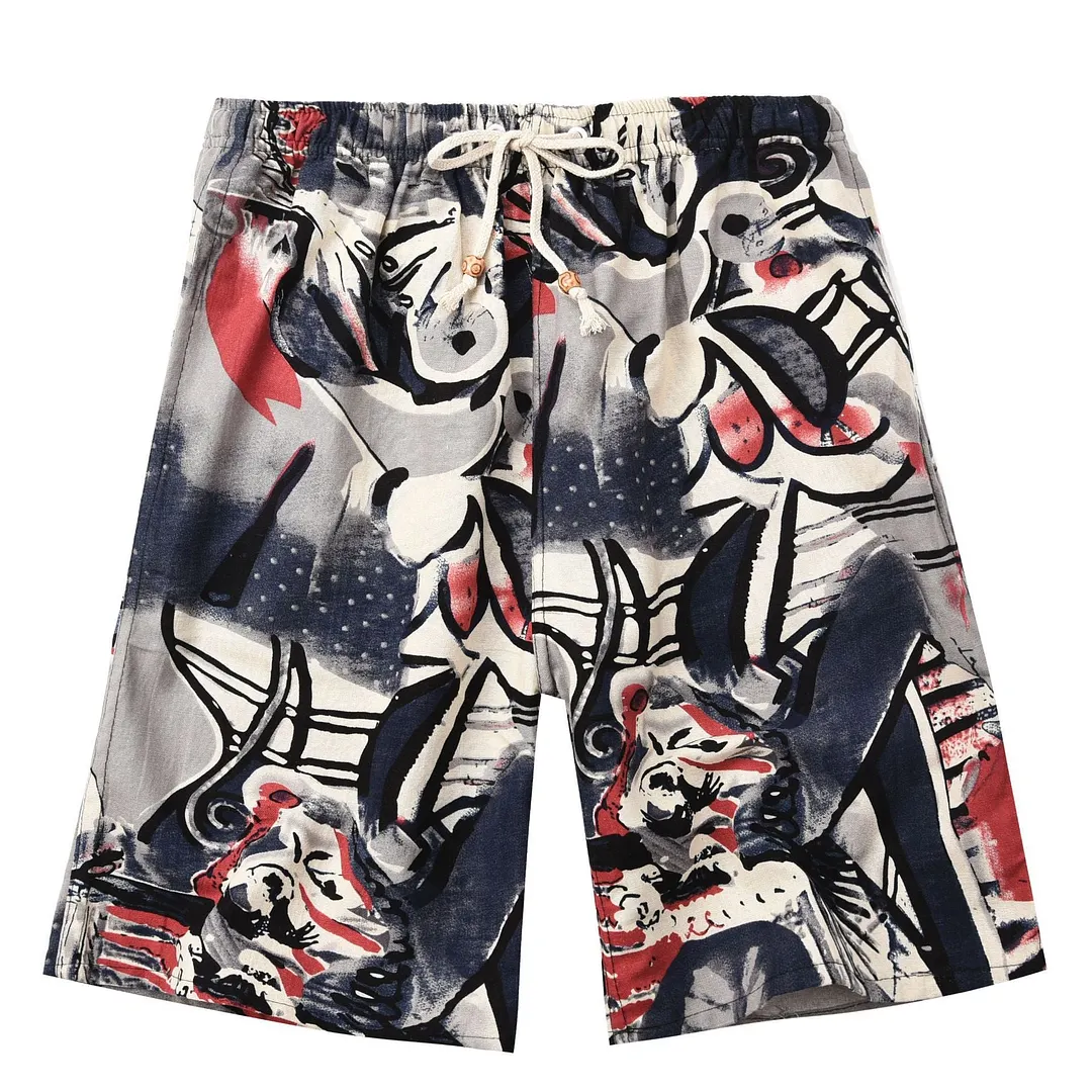 Boxer Swimming Trunks Summer Shorts for Women Outdoor Quick-Drying Men Beach Shorts Men's Pants Couple Swimsuit Surf Swimwear