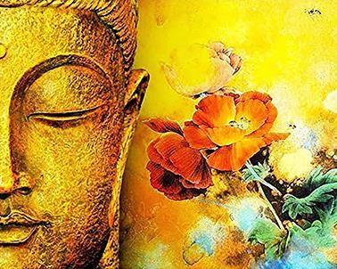 

Buddha Flowers – Paint By Numbers - 40*50CM, 501 Original