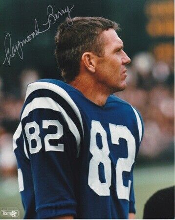 Raymond Berry Signed Autographed Baltimore Colts 8x10 inch Photo Poster painting + RDM COA