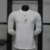 2025 Player Mexico Special Edition White Long Sleeve Soccer Jersey