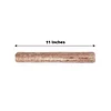 108" Metallic Blush / Rose Gold Foil Thin Mesh Polyester Table Runner - 25GSM