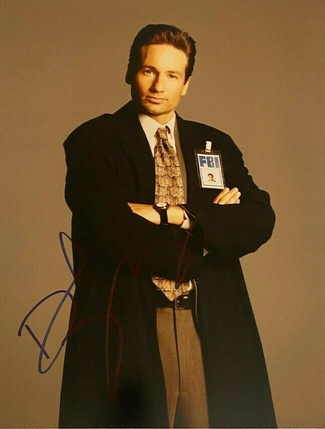 David Duchovny signed autographed 11x14 Photo Poster painting X-Files Fox Mulder