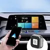 2 in 1 Wireless CarPlay Android Auto Adapter Plug & Play for Factory Wired Cars