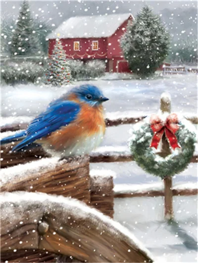 Diamond Painting - Full Round/Square Drill - Bird(30*40 - 50*60cm)