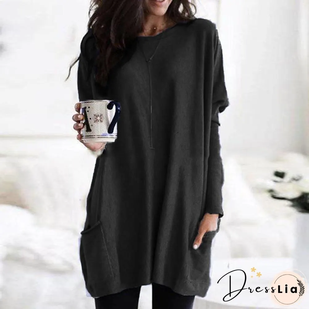 Women Dandelion Pattern Loose Top