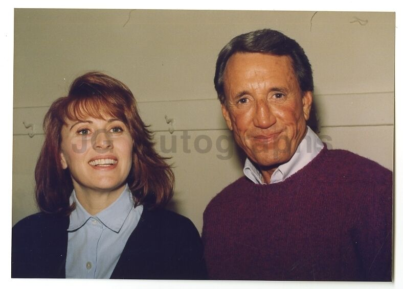 Roy Scheider & Kate Nelligan - Vintage Candid Photo Poster paintinggraph by Peter Warrack