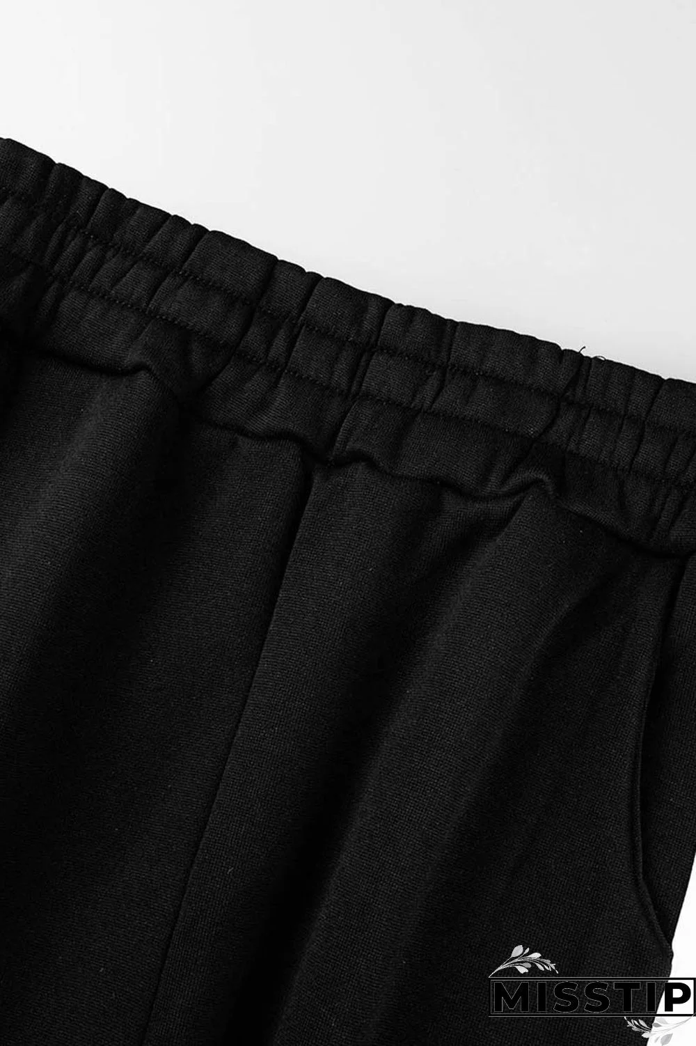 Blue Casual Letter Print Patchwork Zipper Collar Long Sleeve Two Pieces