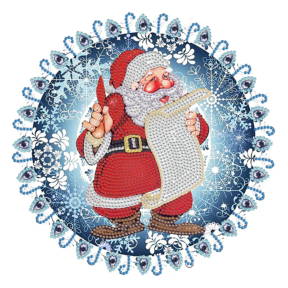 

Christmas Wreath - Special Shaped Diamond Painting - 30*30CM, 501 Original