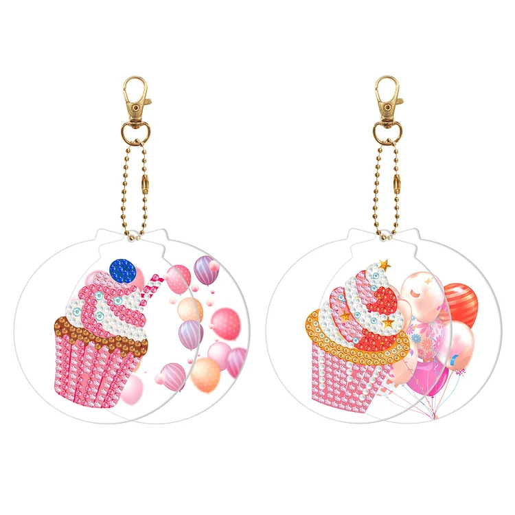 Blingbling's Keychain | Cake | Two Piece Set