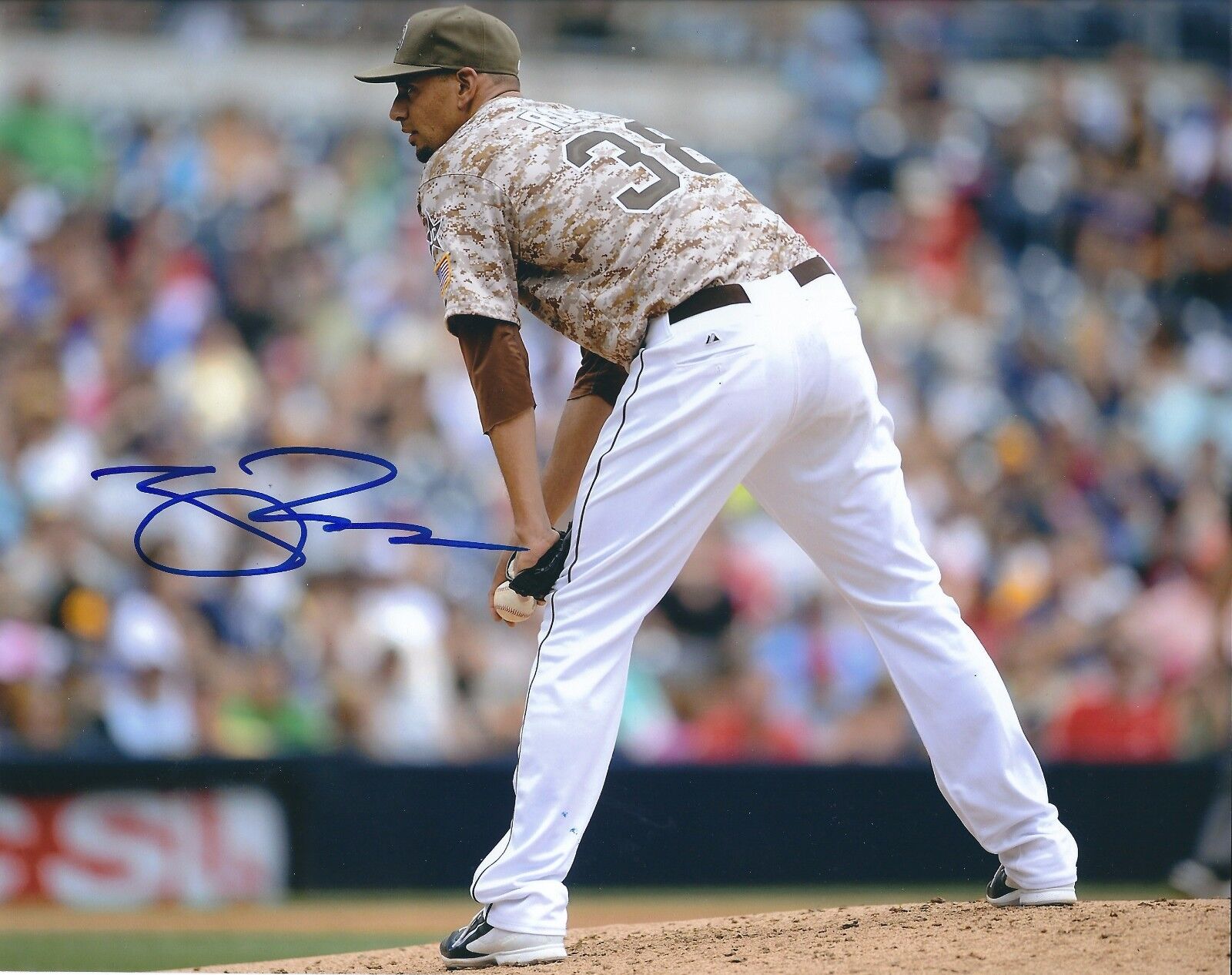 Autographed Tyson Ross San Diego Padres 8x10 Photo Poster painting w/ COA