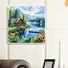 Diamond Painting-DIY Full Round Drill LAKE(40*40 CM)