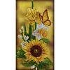 Diamond Painting-DIY Crystal Rhinestone Sunflower Butterfy(50*30 CM)