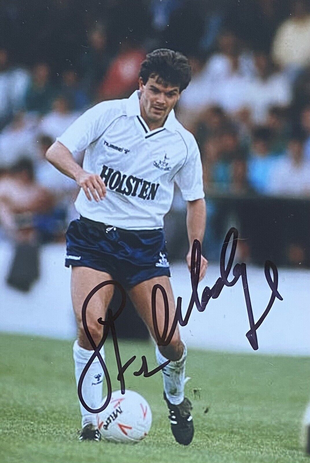 Steve Hodge Genuine Hand Signed Tottenham Hotspur 6X4 Photo Poster painting