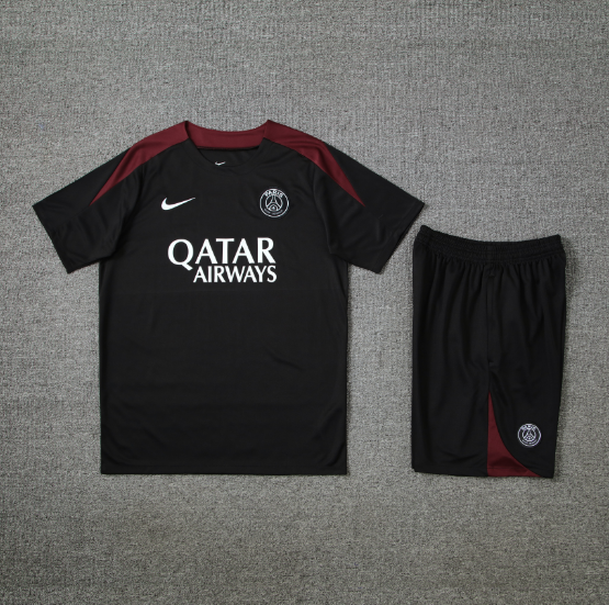 24/25 PSG Paris Saint Germain Short Sleeve Training Kit Thai Quality