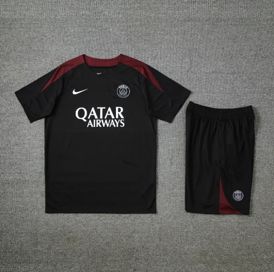 24/25 PSG Paris Saint Germain Short Sleeve Training Kit Thai Quality