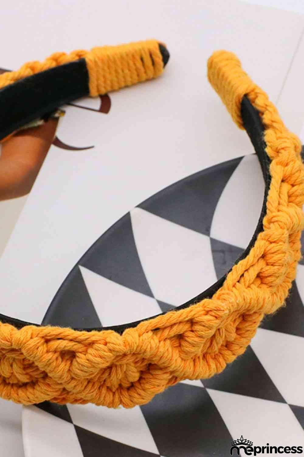 Can't Stop Your Shine Macrame Headband