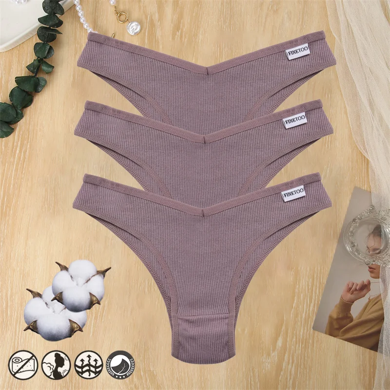 Billionm Cotton Women Panties Sexy V Waist Underwear T-back Underpants Woman Brazilian Pantys Female Briefs Intimates Lingerie