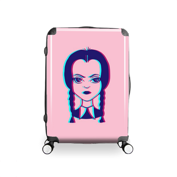 Strange Girl Wednesday, The Addams Family Hardside Luggage