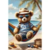 (40*60cm)Bear - Full Round Drill Diamond Painting