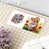 6pcs Diamond Painting Mothers Day Greeting Card with Envelope for Family Friends Holiday Gift Congratulations