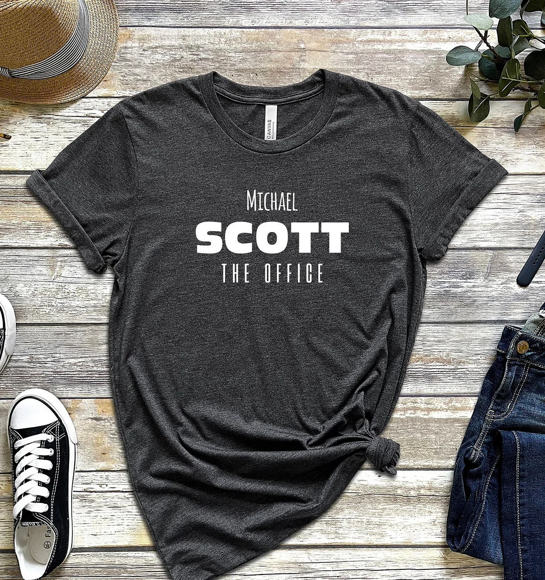 Women And Man Michael Scott Shirt The Office Lover Funny Saying Unisex T-Shirt Top Tees