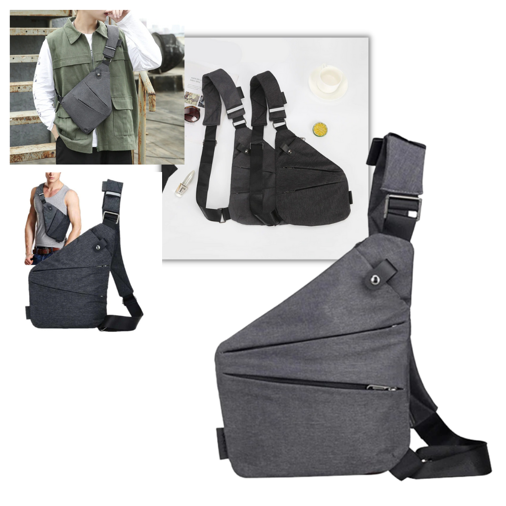 Waterproof Pocket Bag │ Chest Bag With Adjustable Strap | shoulder bag -