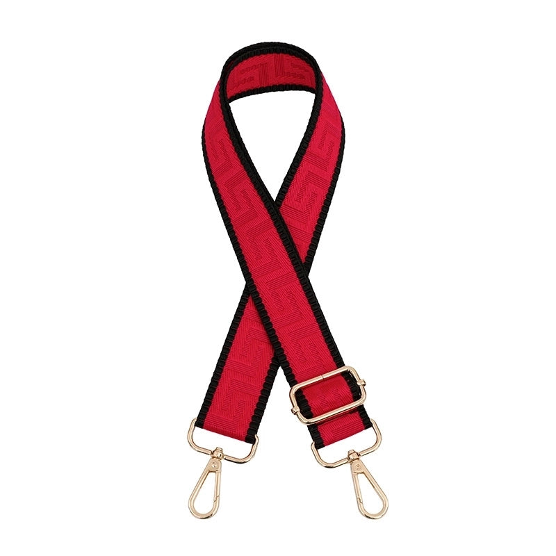 Polyester Color Block Bag Strap