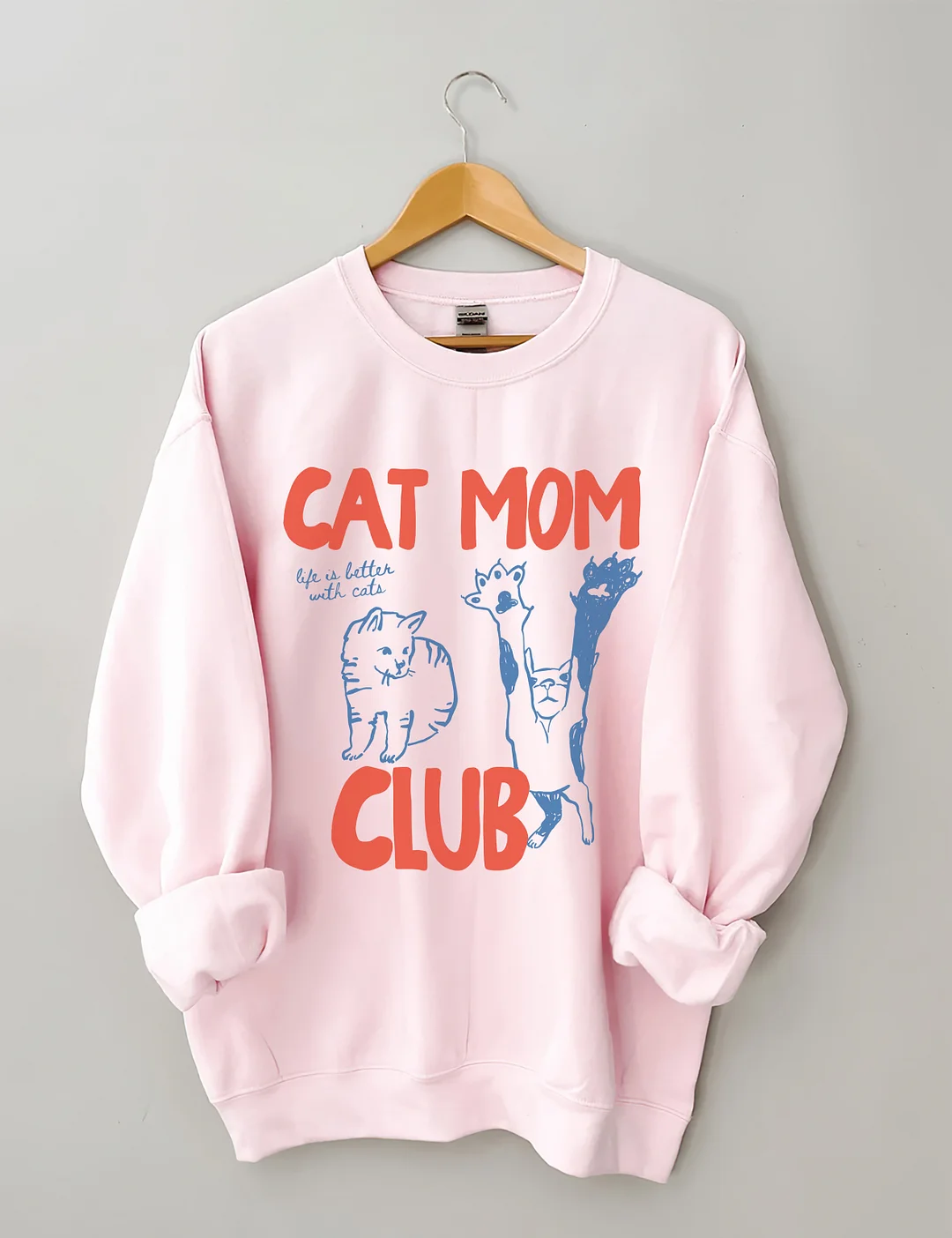 Cat Mom Club Sweatshirt
