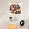 Flower Lantern - 11CT Counted Cross Stitch - 40*40cm - Flower