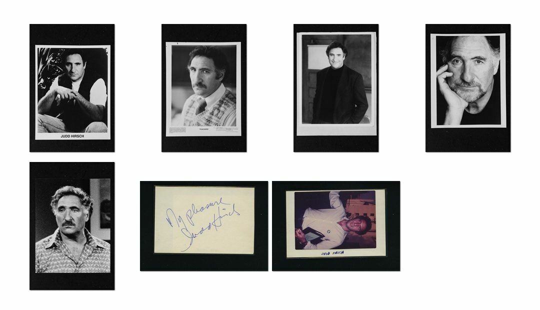 Judd Hirsch - Signed Autograph and Headshot Photo Poster painting set - Taxi