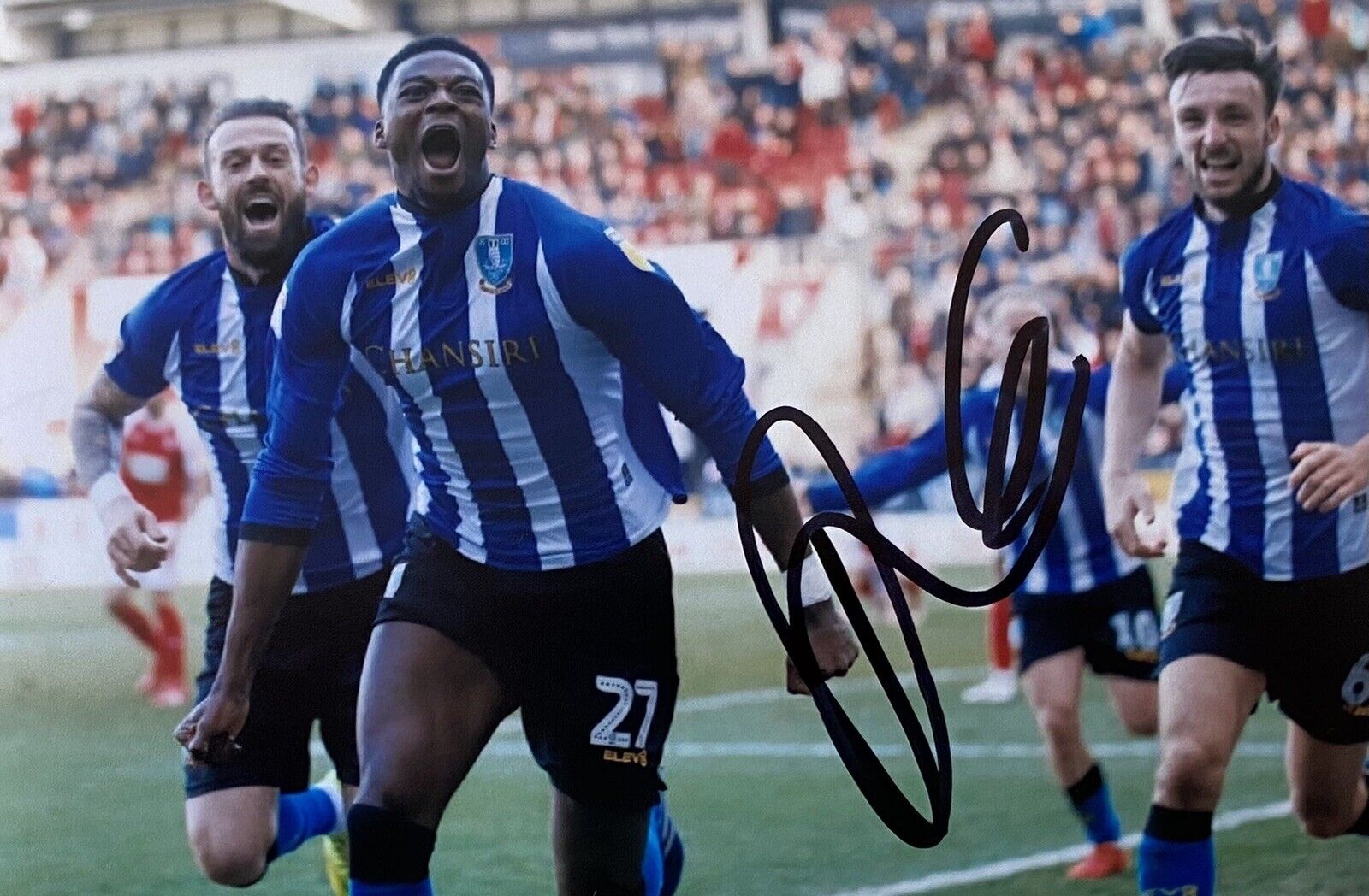 Dominic Iorfa Genuine Hand Signed Sheffield Wednesday 6X4 Photo Poster painting 3