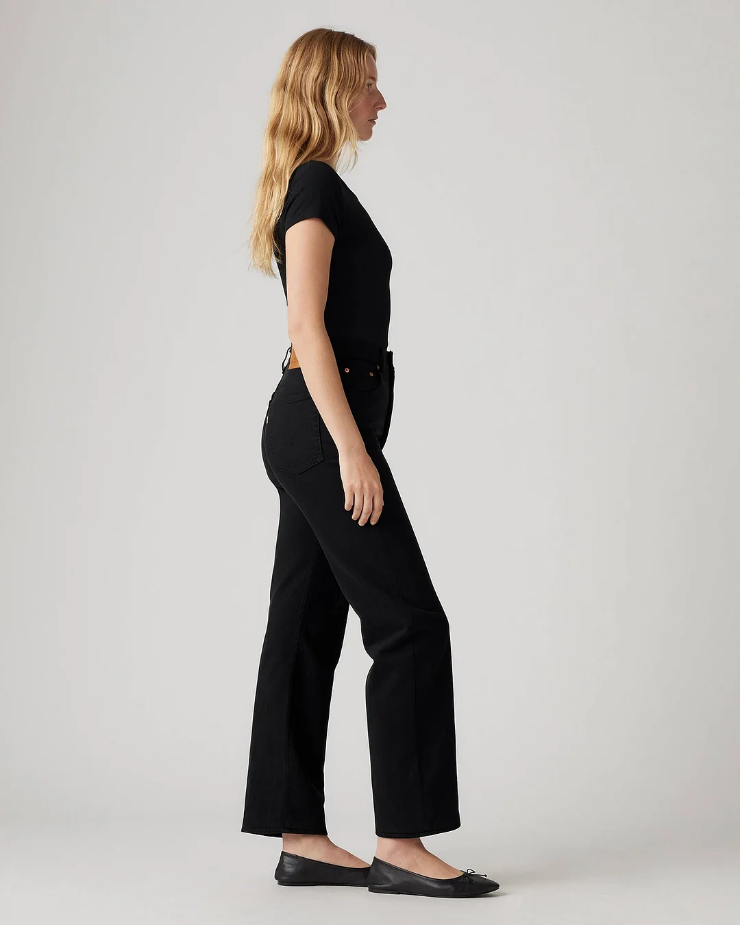 Levis Hidden Buttons Ribcage Straight Ankle Jeans (Buy 2 Free Shipping)