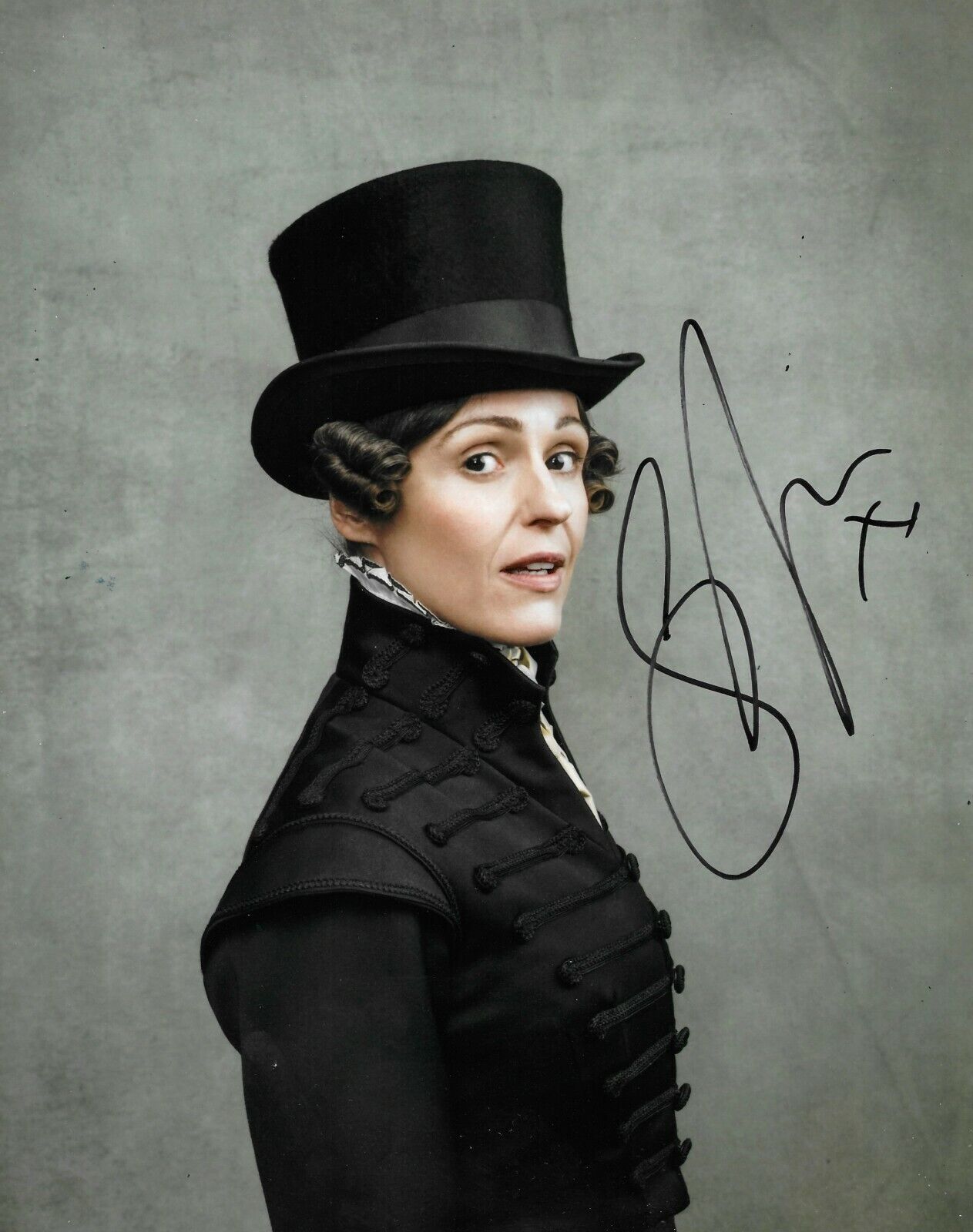 Suranne Jones Signed Gentleman Jack 10x8 Photo Poster painting AFTAL