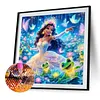 Diamond Painting -DIY Round Drill Enchanted Forest Tiana(40x40cm)
