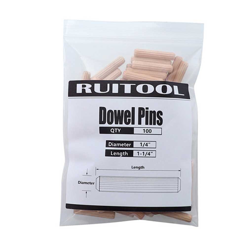

100pcs Wooden Needle Bolt Dowel Pins Round Raft Cork Twill Wood Pin Nails, 501 Original